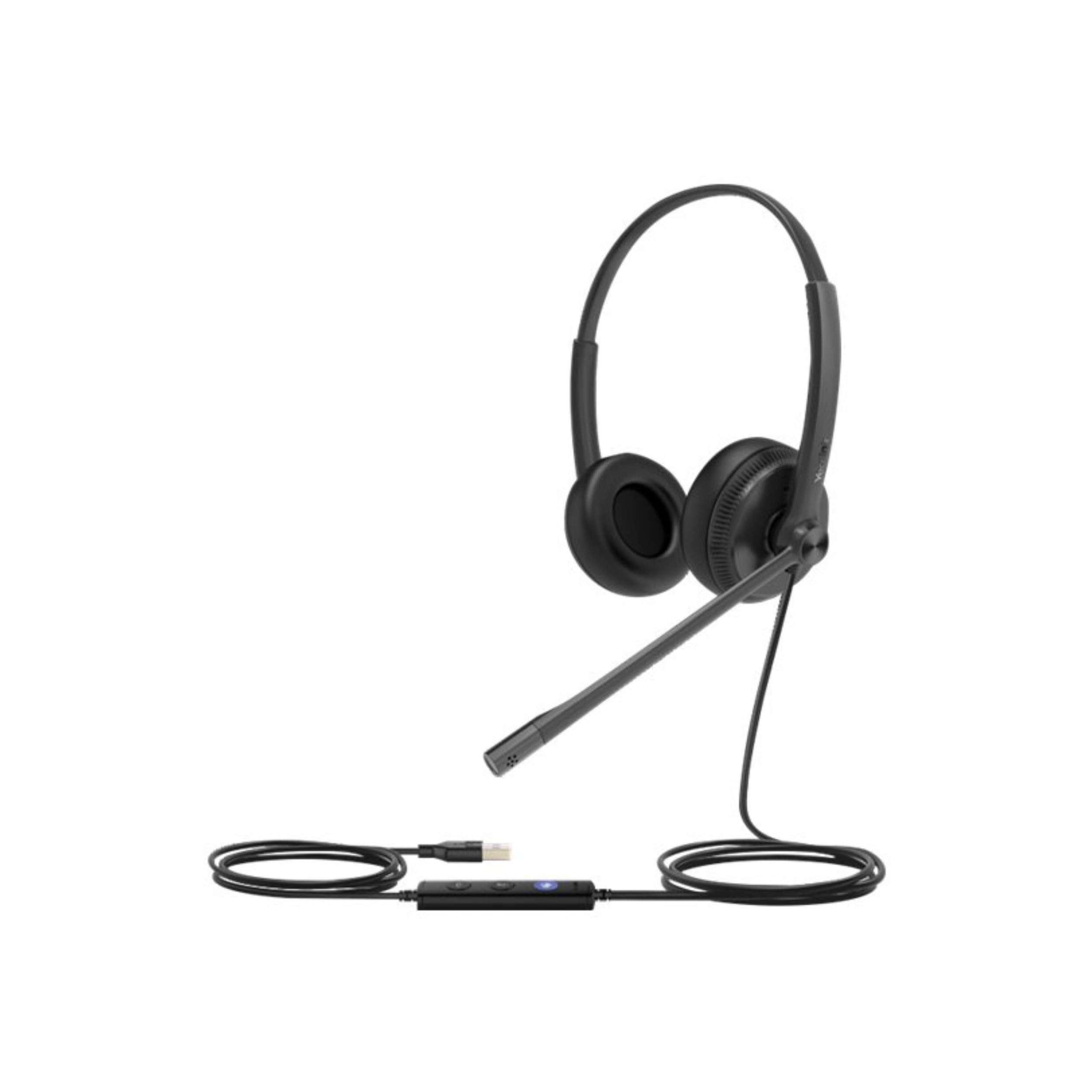 Yealink UH34 Lite Dual With Microphone Wired Headphones On Ear Headset, MS Certified, NC Microphone & Passive Noice Cancelation Audio, Integrated LED Indicator & MS Teams Button (1.2M Cable), Black-image-32
