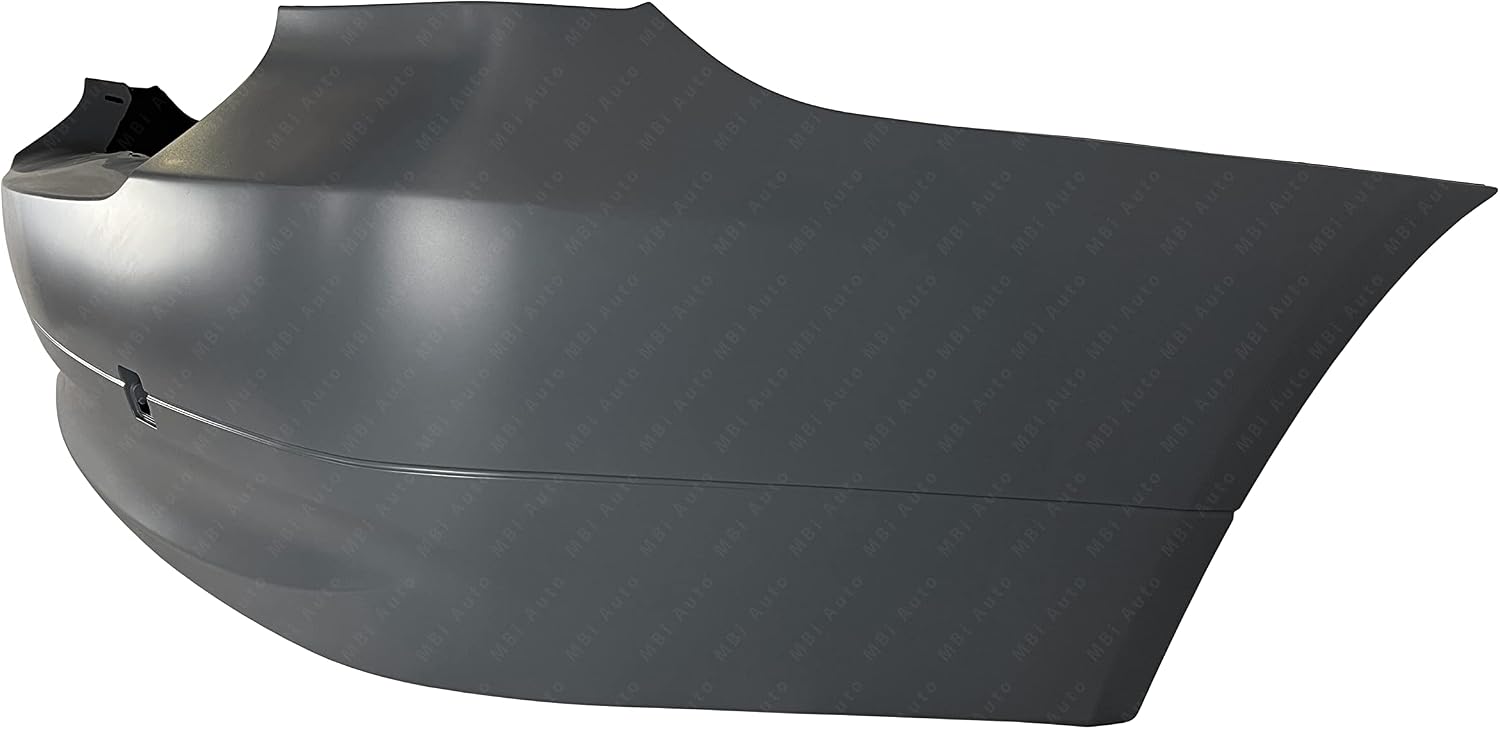 MBI AUTO - Primered, Rear Bumper Cover for 2006-2008 BMW 323 325 328 330 Sedan 3 Series 06-08, BM1100164