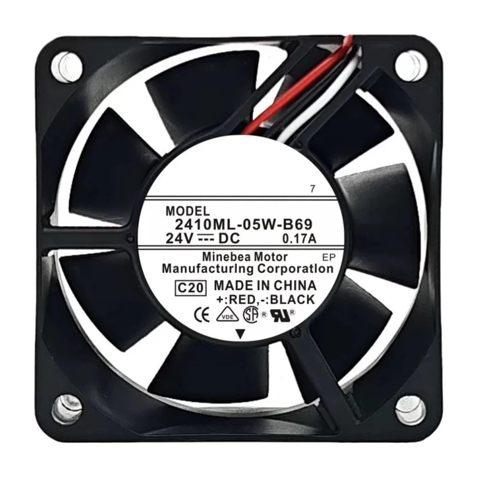 Ventilateur 2410ML-05W-B60 pour le refroidissement d'armoire électrique