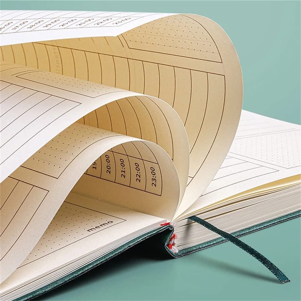 Agenda giornaliera 2 pezzi 2021 A5/A6 Lista di controllo Lista delle cose da fare Blocco note Diario taccuino 200 pagine (A A5 x 2 pezzi)