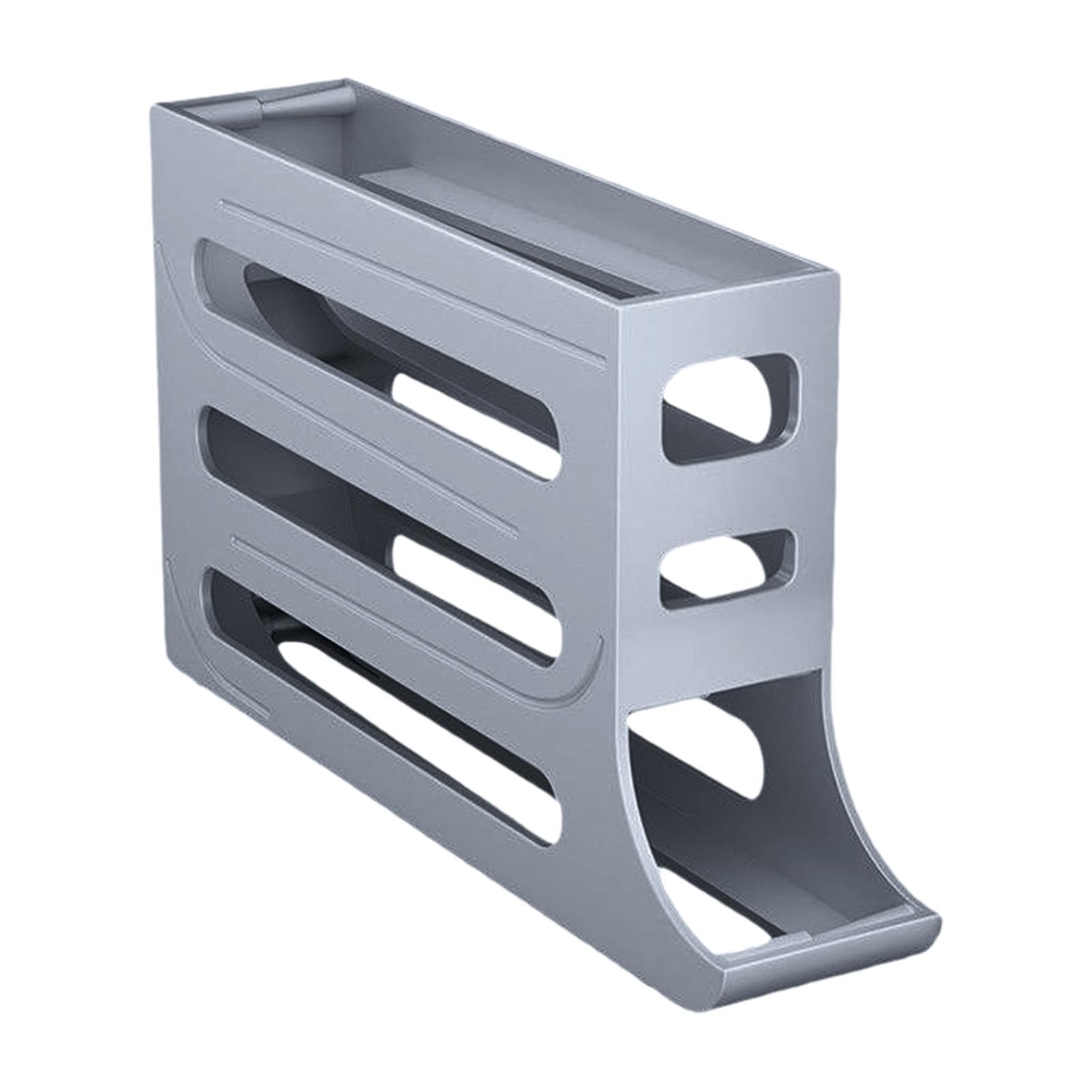 Caja dispensadora automática de huevos, material PP, capacidad para 30 piezas, color gris