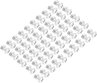 100 Set Aluminium Nuts and Bolts for Greenhouse Glass Panels