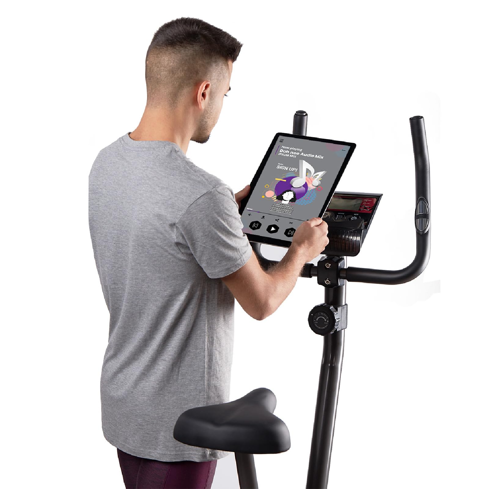 Bicicleta Estática Siluet Fitness UPRIDE Bike B-3S (Referencia: S6900117)