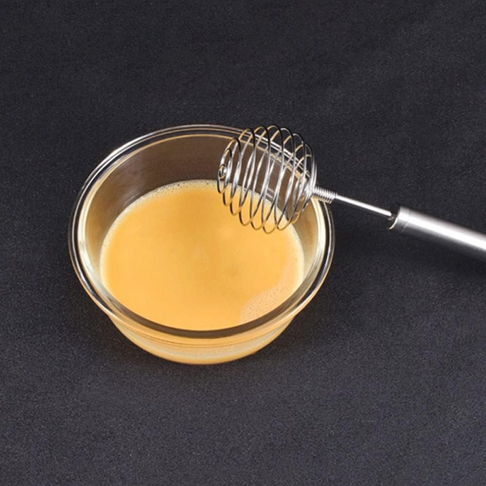 for Cooking Stainless Steel Ball Spring Whisk， Hand-held Butter Egg Mixer， Avocado Potato Masher Manual Egg Beater Mixers Kitchen Baking Tools Mixer