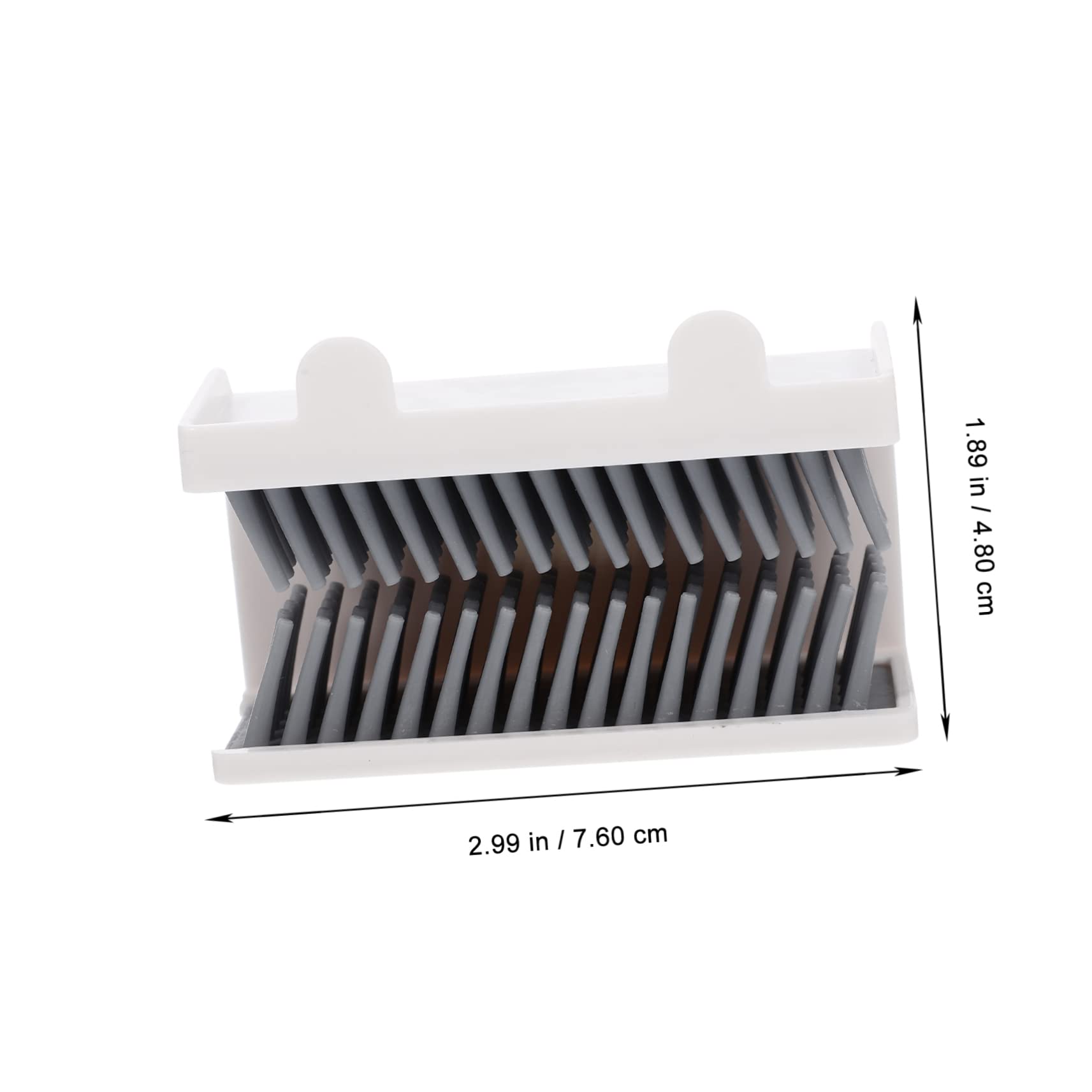 UKCOCO 4piezas Colector De Pelo De Reutilizable Captador De Cabello para Pared De Baño Accesorio De Almacenamiento Estilo Moderno Fácil Instalación Superficies Lisas Diseño