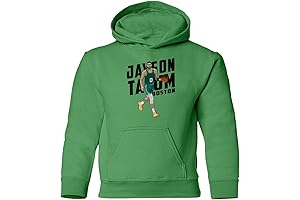 Kids' Boston Celtics Jayson Tatum Celtic Pride Hooded Sweatshirt