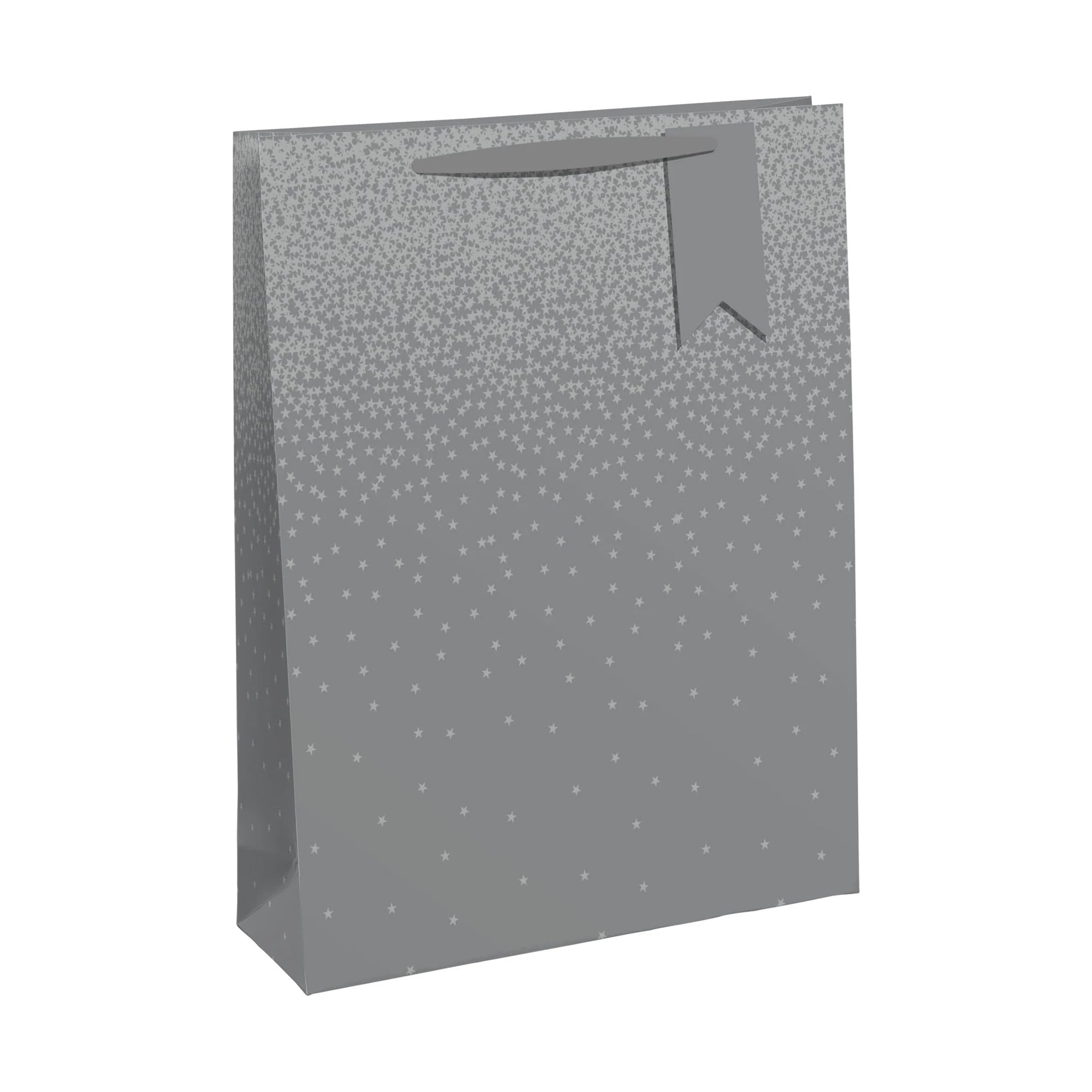 Eurowrap Ombre Perfume Bag (Pack of 6) (One Size) (Silver)