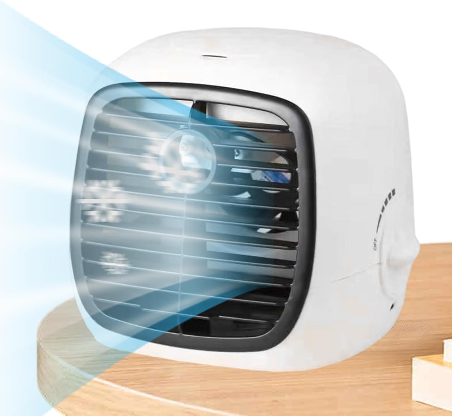 Personal Air Conditioner - Desk Evaporative Humidifier, Adjustable Mini Air Cooler, Desk Evaporative Humidifier Portable | Adjustable USB Cooling Device,for Camping Garden Gym Beach Outdoor