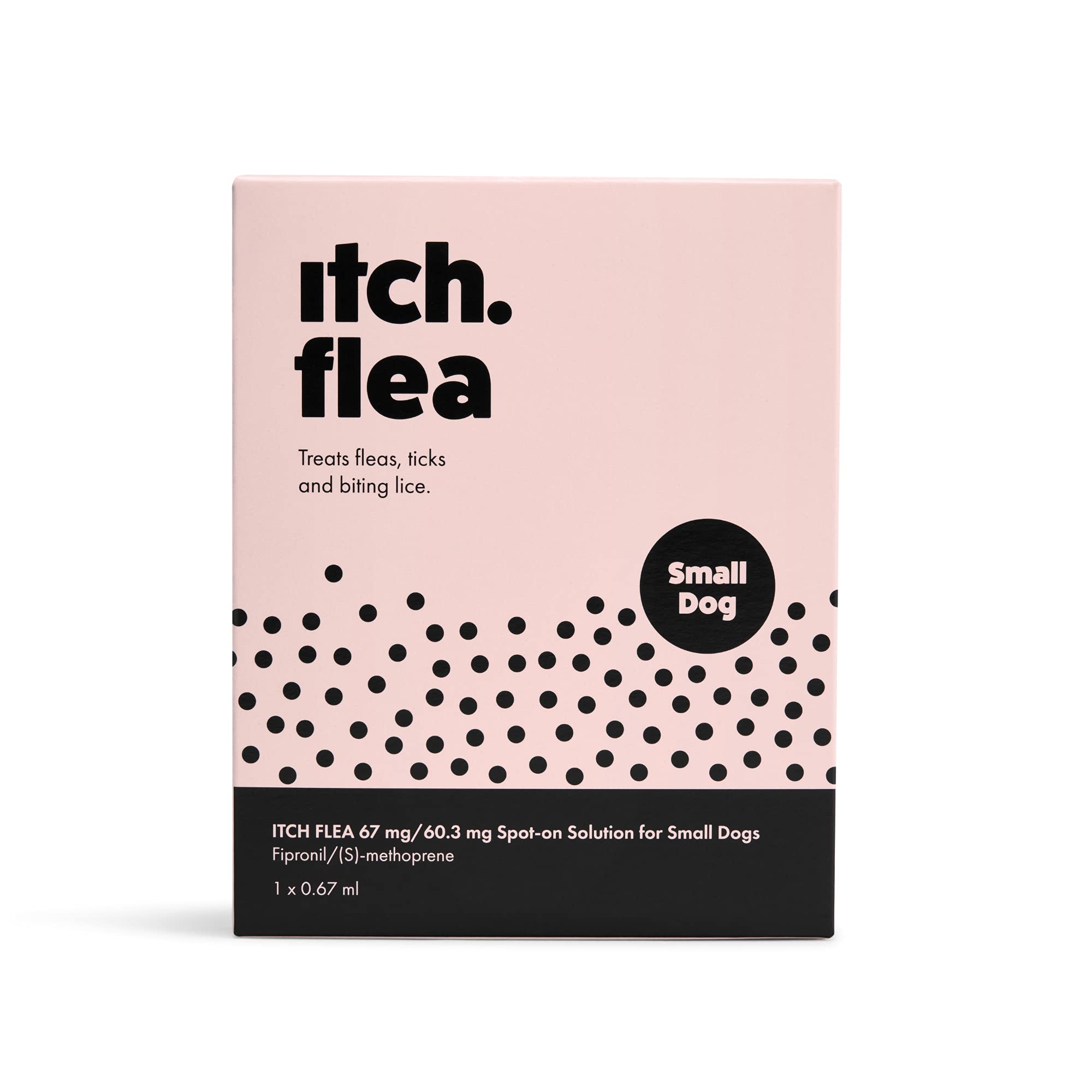 Buy Itch Flea SpotOn Solution for Small Dogs Kills Fleas, Lice, Ticks, Eggs and Larvae