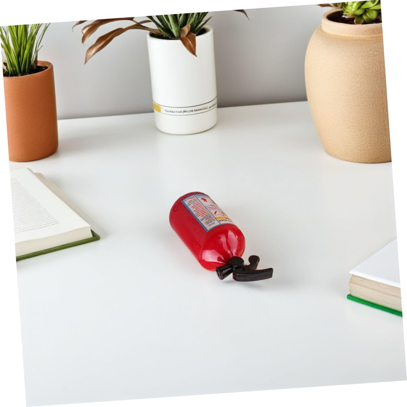Operitacx 90 Pezzi Temperamatite Estintore per Studenti Accessorio Scuola Divertente e per Appuntalapis Gadget Festa Originale