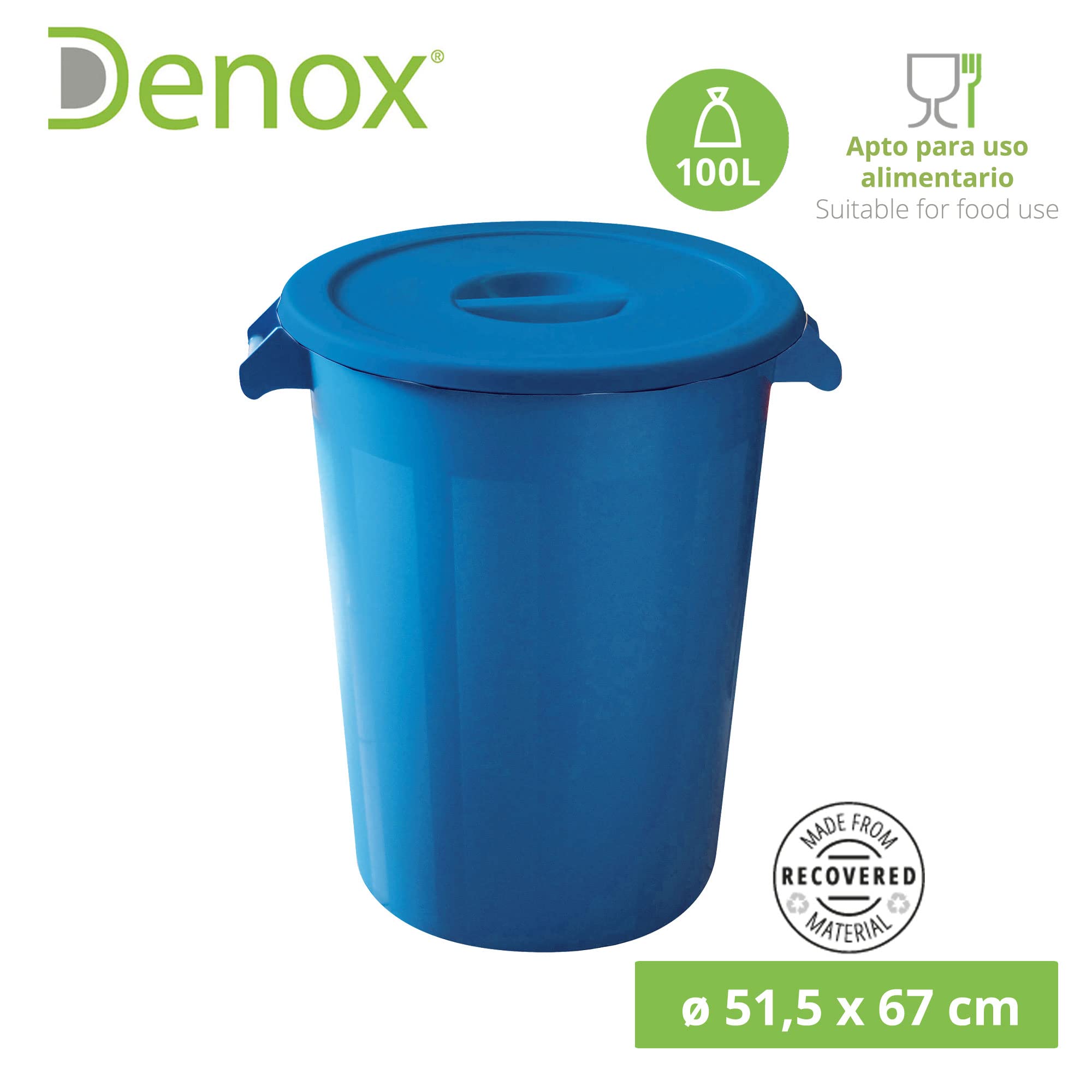 Denox nordik Secchio da 10 litri c/blu