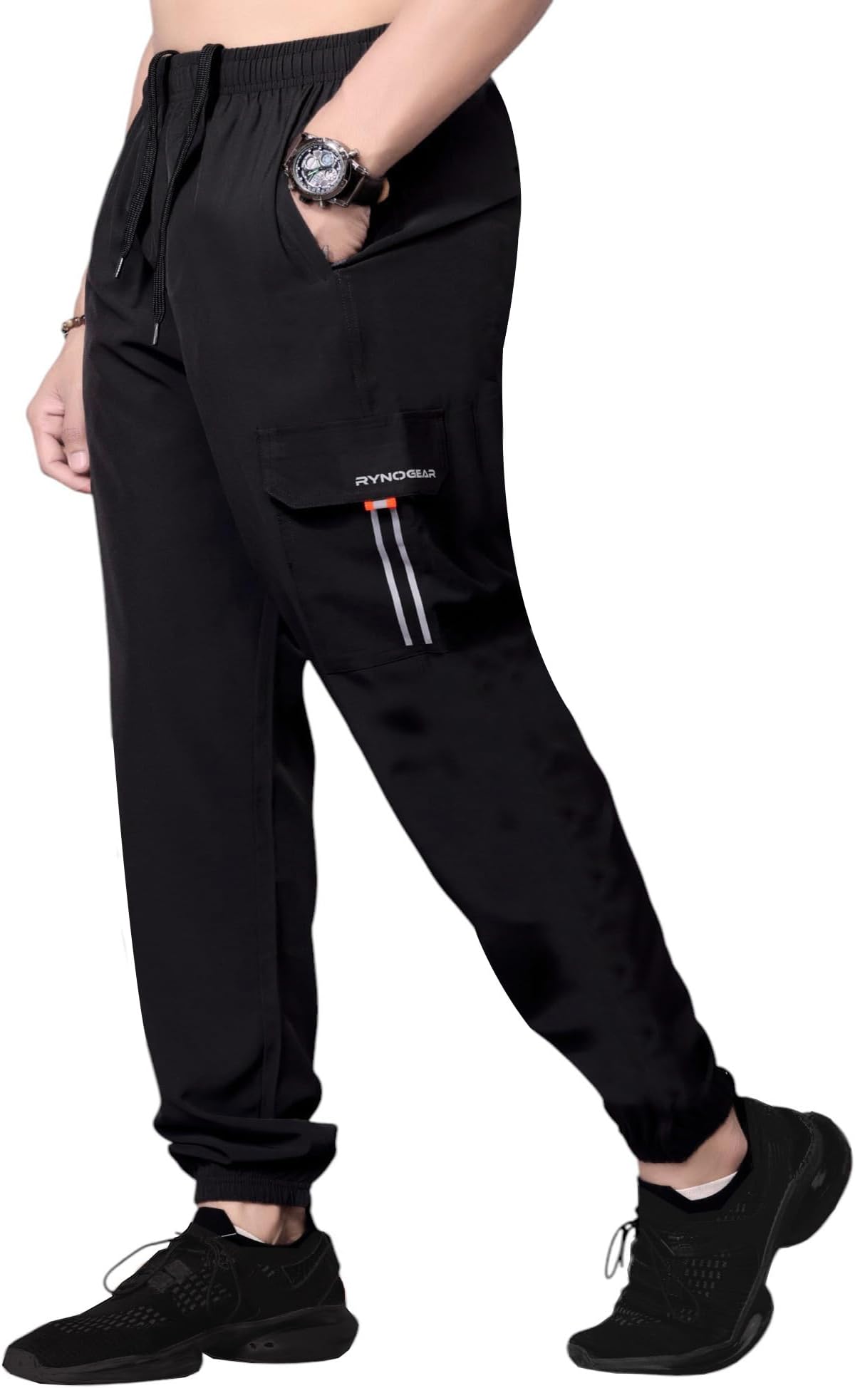 RynoGearTrack Pants for Man with Zipper Pocket || Track Pants for Man