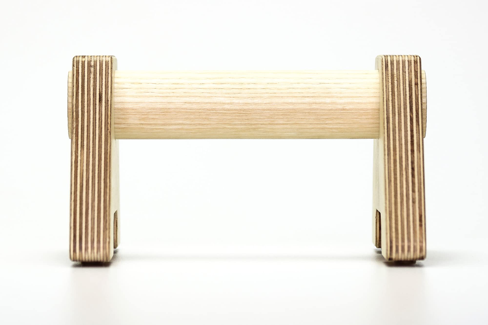 Parallettes Barren Liegestützgriffe Parallels Holz Handstandstütze Fitness Griffe Handstandhilfe Birke/Esche Handstandbarren Calisthenics Bodytrainer Barren