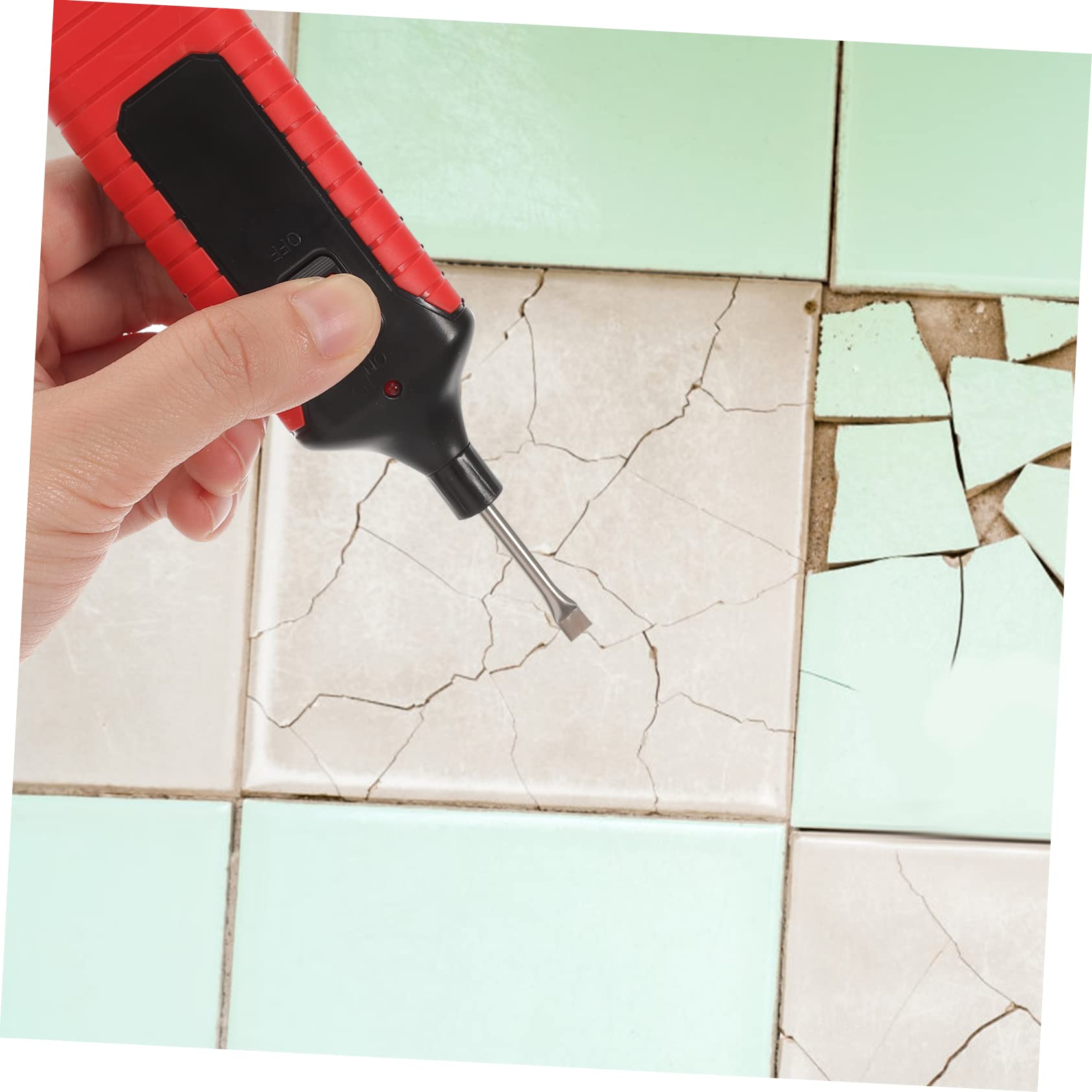Homoyoyo 1juego Kit De Reparación De Azulejos De De Cera Para Restaurar Baldosas Encimeras y Pisos Cocinas y Baños No Requiere Batería