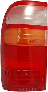 K1AutoParts Left Side Rear Tail Light Lens Lenses For Toyota Hilux Tiger Mk4 1998 1999 2000 2001 2002 2003 2004