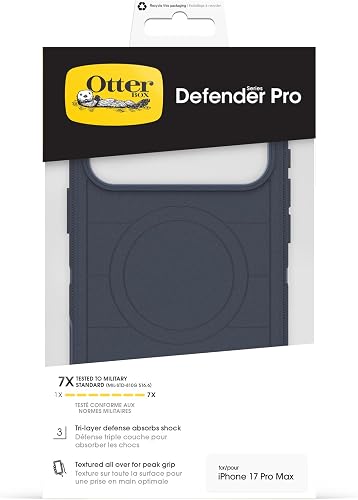 OtterBox Defender Pro MagSafe cover per iPhone 18/17 Pro Max, Blu - 5