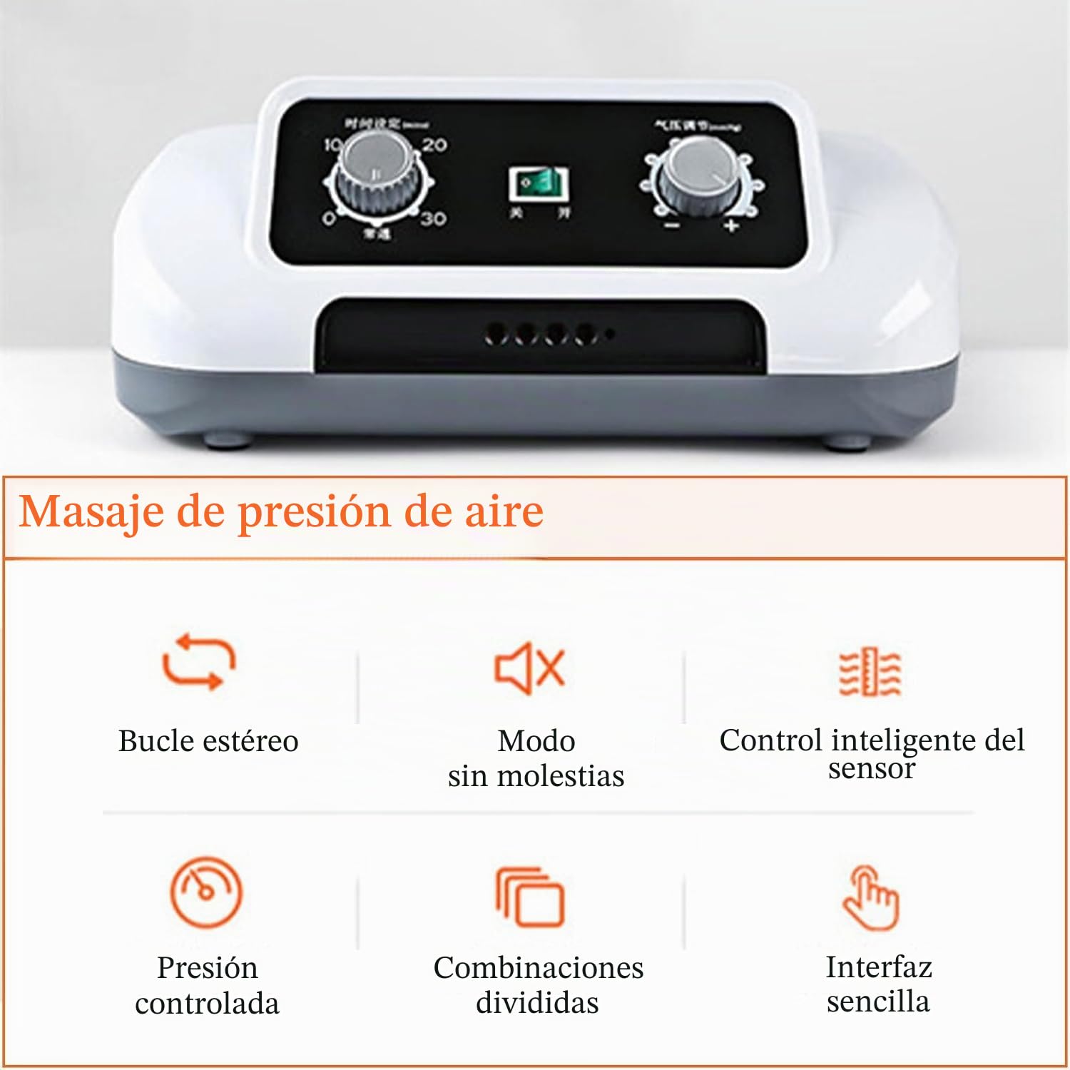 Presoterapia para Casa Abdomen Y Piernas, Botas Presoterapia para Casa Abdomen Y Piernas, Masajeador De Piernas Circulación Presoterapia, Drenaje Linfatico Piernas Máquina De Masaj,