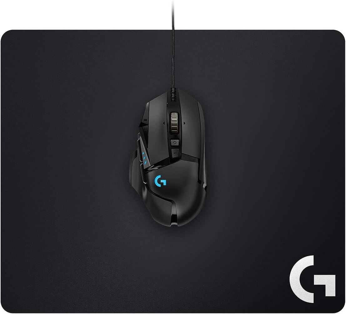 Logitech G502 HERO High Performance Wired Gaming Mous + Logitech G240 Cloth Gaming Mouse Pad