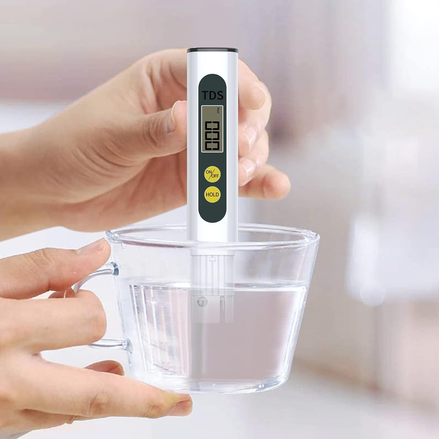 Scenty Tds Meter Digital Water Tester - Affordable & Reliable Water Testing Kits for Drinking Water - 0-9990ppm - 1s Get Accurate Reasult for Home, Well, Tap Water Quality Test