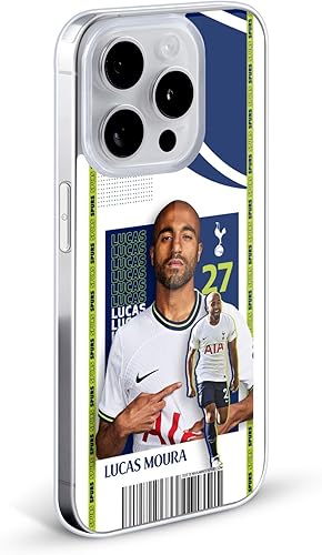 Miniatura 9 de Head Case Designs Officially Licensed Tottenham Hotspur F.C. Cristian Romero 202223 First Team Soft Gel Case Compatible with Apple iPhone 14 Pro Max