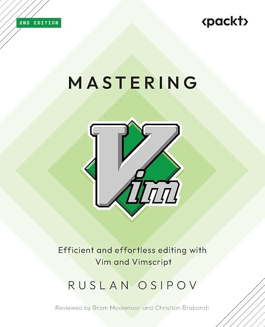 Portada de Mastering Vim: Efficient and effortless editing with Vim and Vimscript