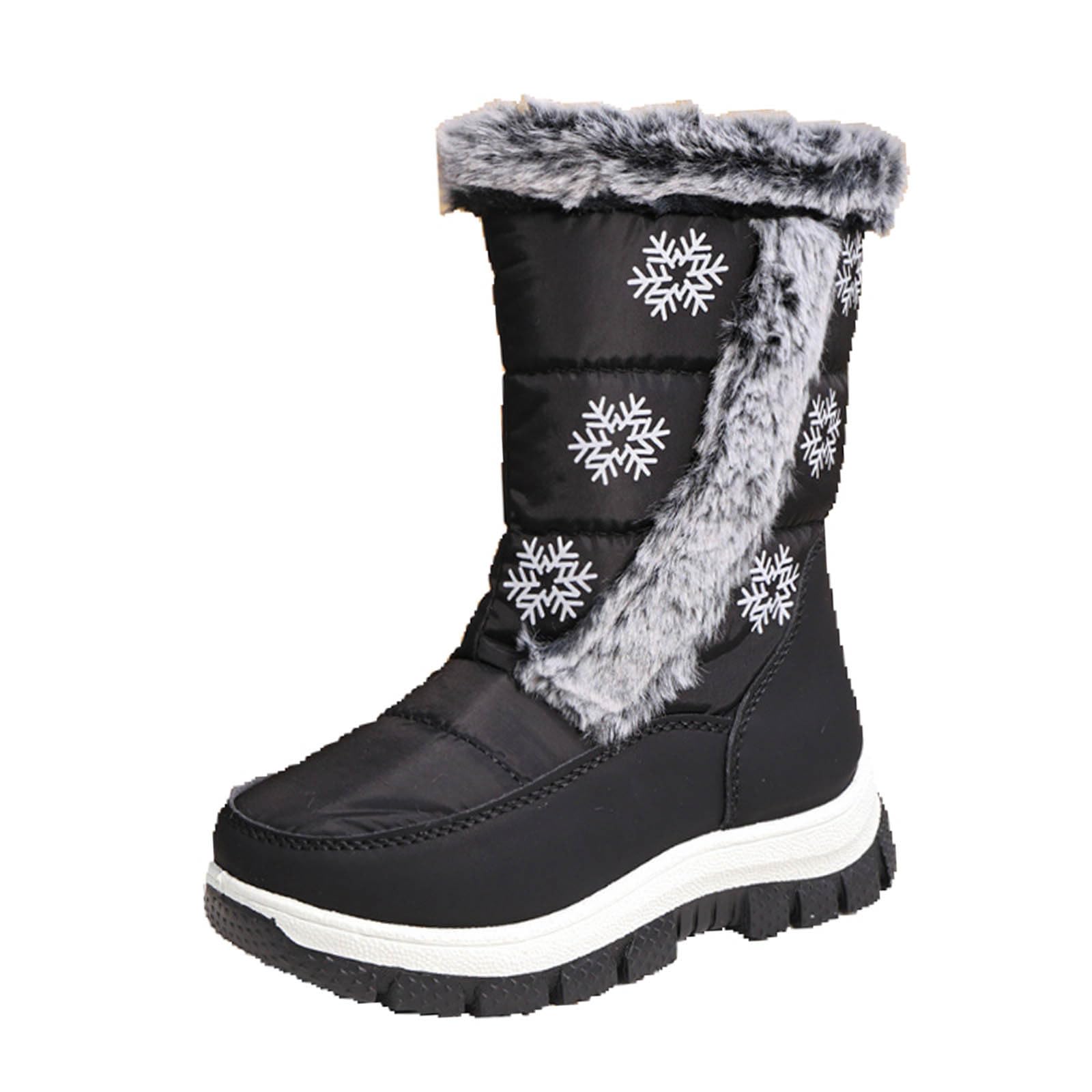 Stivali Inverno per Bambini da Neve Scarpe Suola Spessa Boots