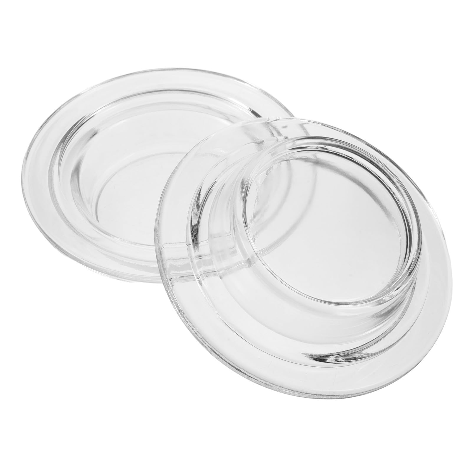 Plato de vidrio para lámpara de cera y aceites esenciales para hogar