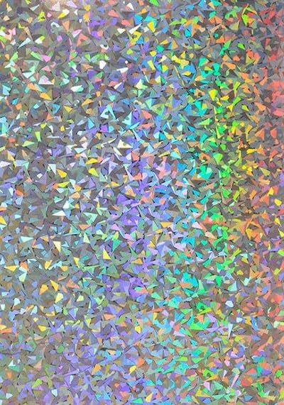 Syntego 10 Sheets A4 Metallic Holographic Broken Glass Pattern Laser Effect  Card Single Sided 250gsm Cover (210mm X 297mm) : Buy Online at Best Price  in KSA