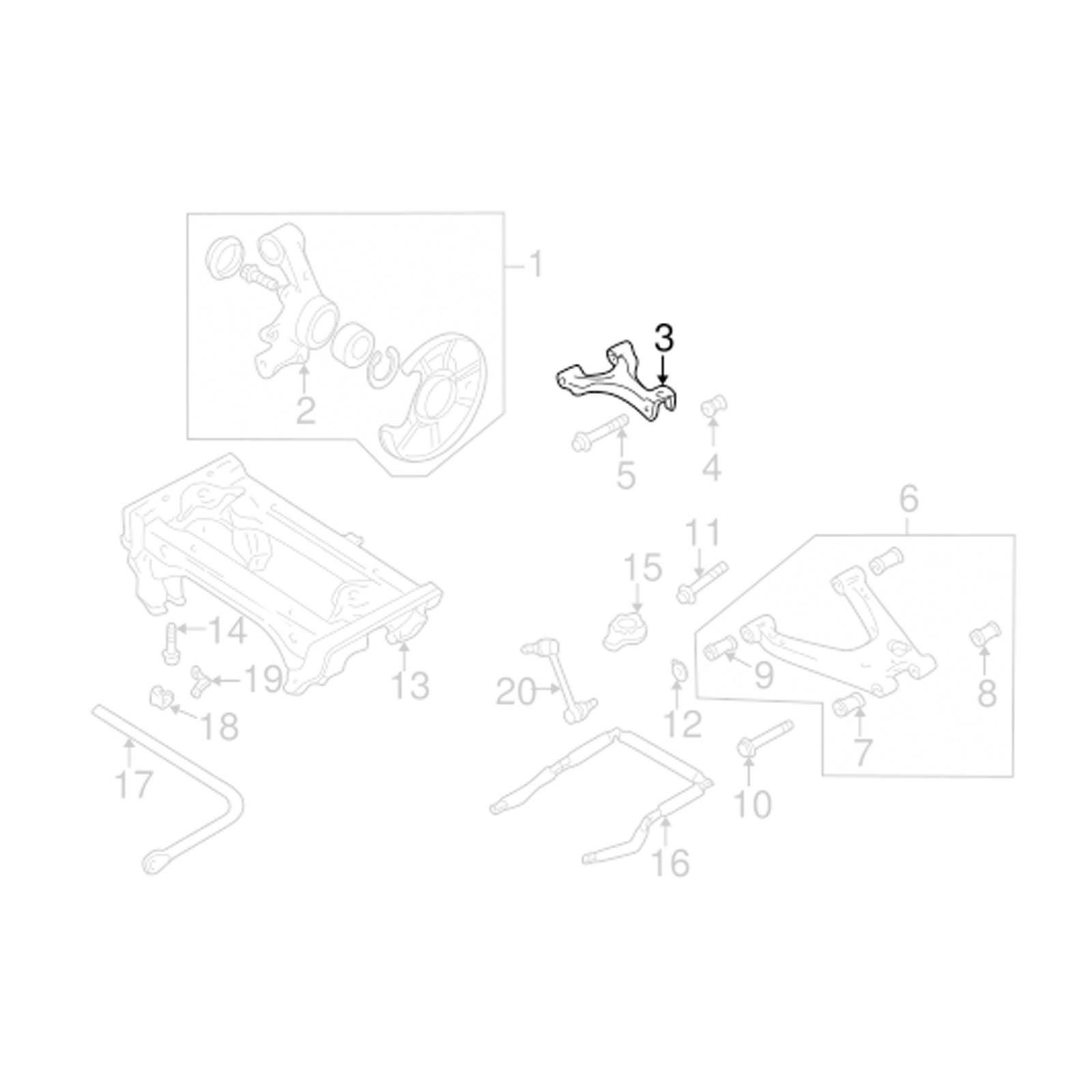 Godspeed AK-180 Adjustable Rear Upper Camber Arms With Spherical