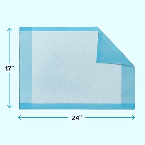 Miniatura 8 de Medline Almohadillas desechables para portabrocas, 17 x 24 pulgadas (paquete de 100), almohadillas de absorción ultraligeras para protección de