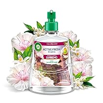 Air Wick Active Fresh Deodorante per Ambienti, Ricarica per Diffusore Spray Automatico senza Gas alla fragranza Sinfonia di Fiori di Sanremo con Oli Essenziali, 228 ml (Confezione da 1)
