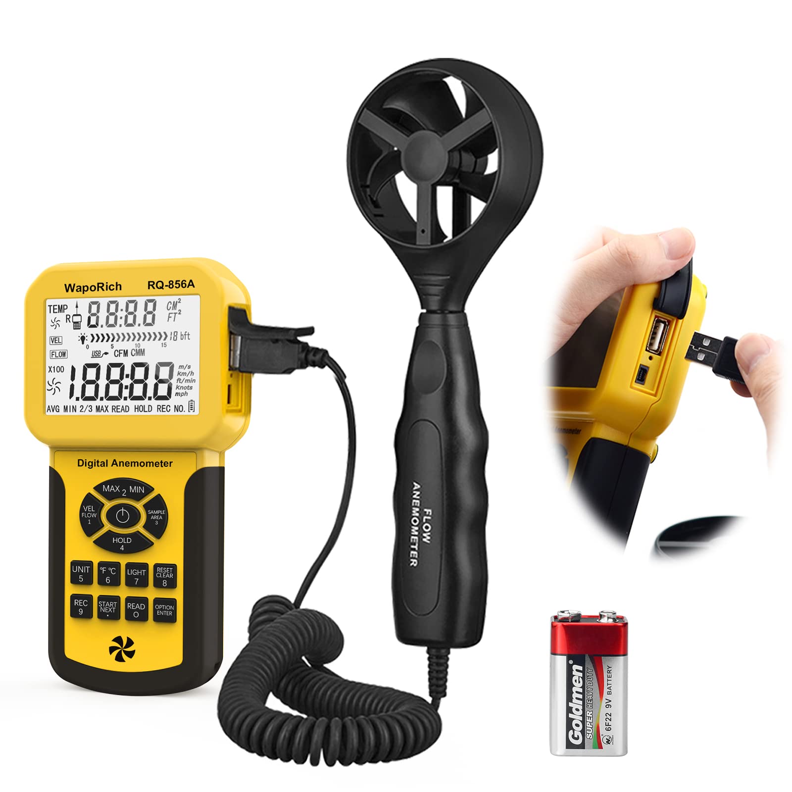 RQ-856A-US Pro Anemometer