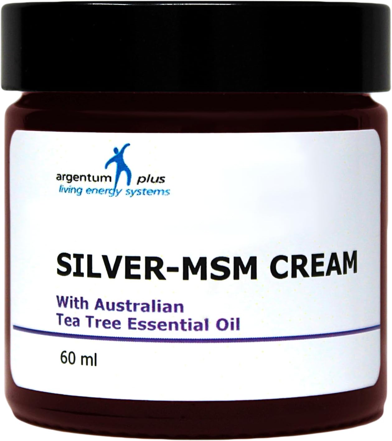 – Silver-MSM Cream with Australian Tea Tree Essential Oil 60 ml