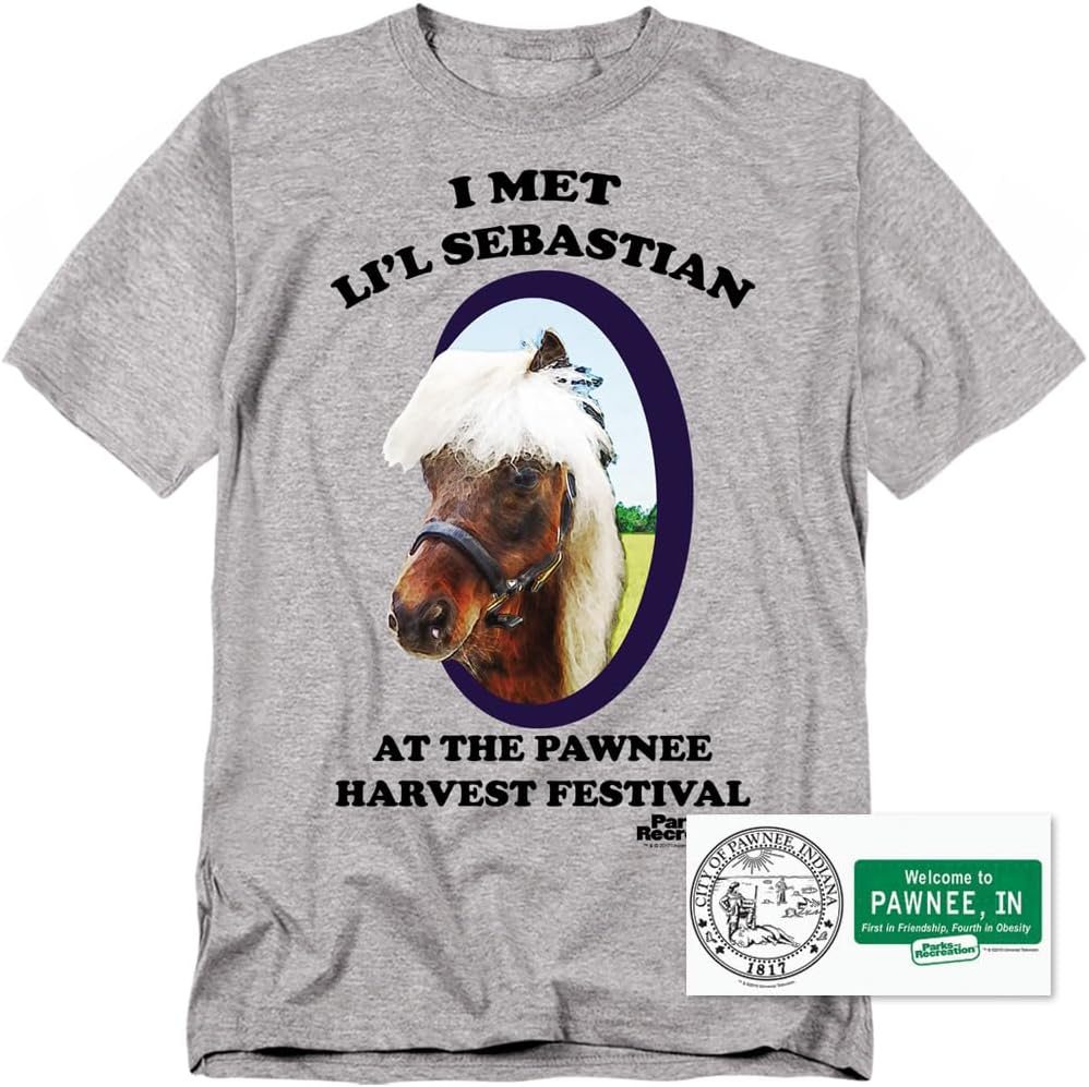 Popfunk Classic Parks and Rec Lil Sebastian T Shirt - Image 3