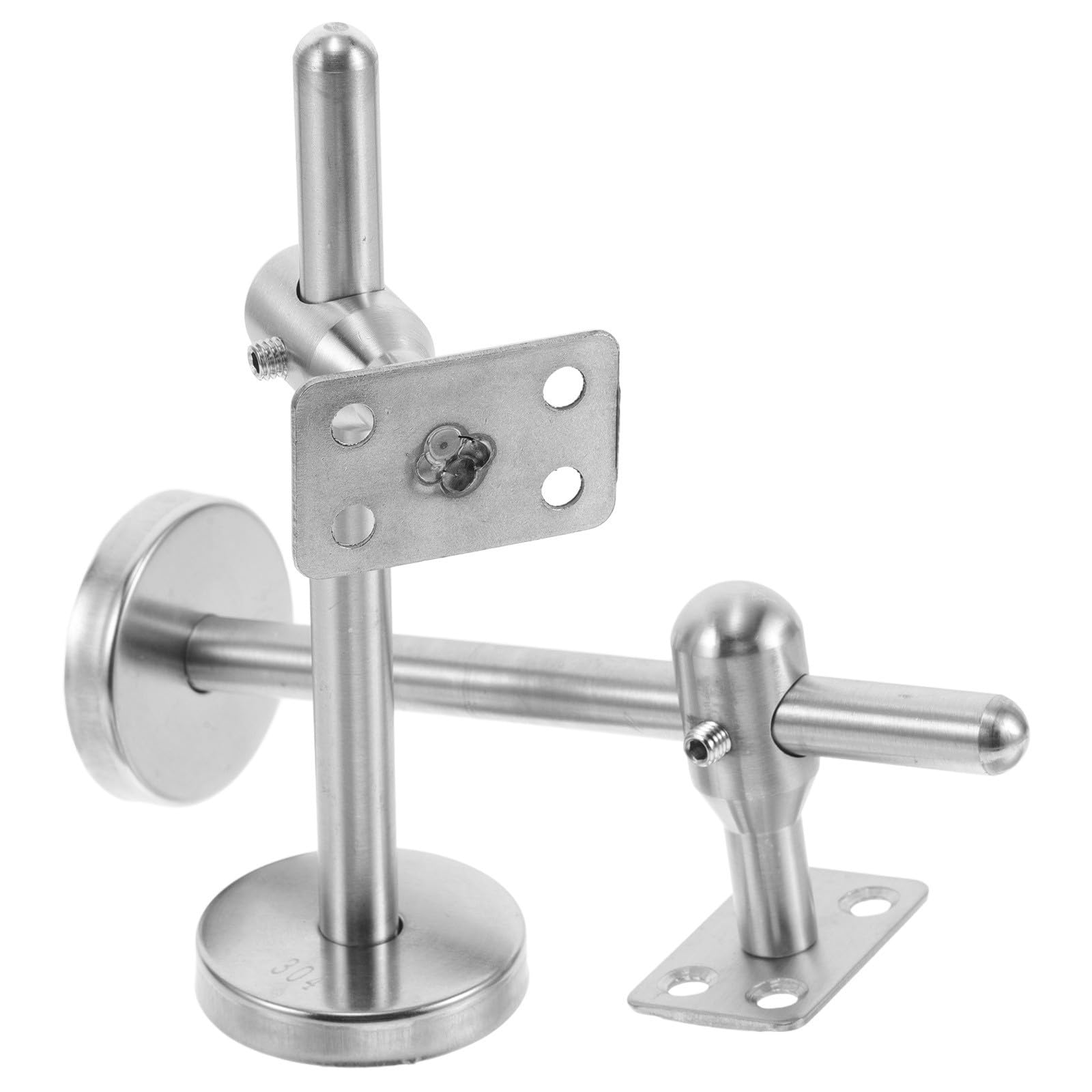 Support de main courante inox réglable pour sécuriser escalier et cuisine