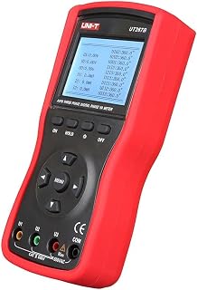 UNI-T Uni-Trend Multimeter clamp Meter UT267B 3 Phase Clamp Voltammeter;Dual-clamp Phase Volt-Ampere Meter,Phase Sequence Test Active/Apparent/Reactive Power(UT267B)
