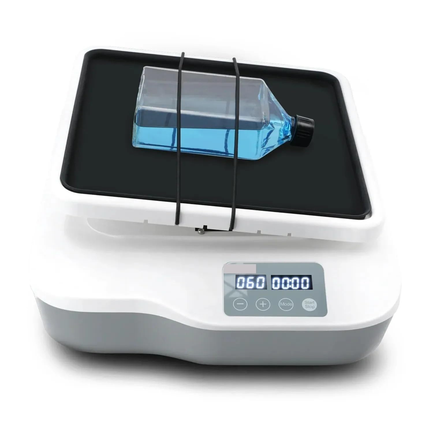 Agitateur à bascule numérique LED SK-R1807-S, capacité de charge maximale 2kg, livré avec plate-forme vaisselle, Angle d'onde scie 7 degrés