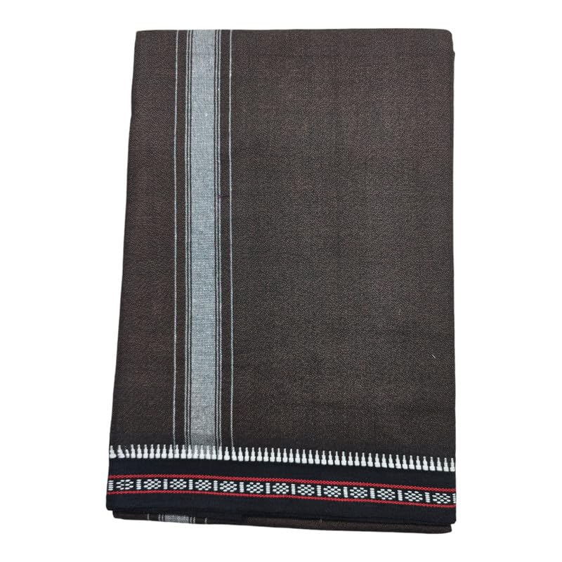 AMBIKA STORES & READYMADES Men’s Cotton Home Wear Handloom Dhoti’s Color Dhoti l Kerala Thalapathi Border Single/Mundus | Men Temple Wear | Devotional Wear | Pure Cotton AMBIKA STORES & READYMADES Men’s Cotton Home Wear Handloom Dhoti’s Color Dhoti l Kerala Thalapathi Border Single/Mundus | Men Temple Wear | Devotional Wear | Pure Cotton