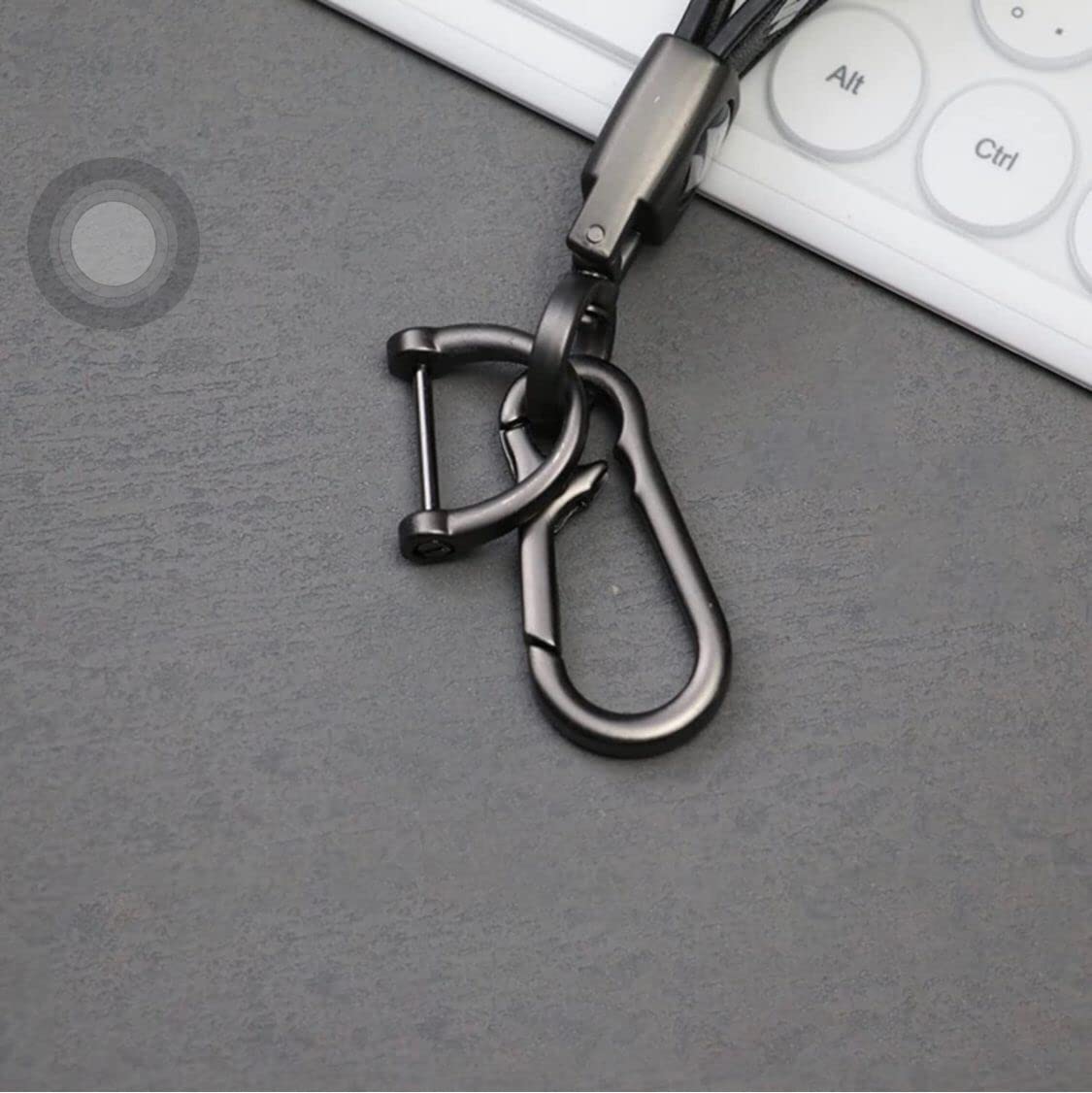 Diwali Sale Boomtags Suzuki Leather Key Chain Stylist Strong Stainless Steel, Black 3 Diwali Sale Boomtags Suzuki Leather Key Chain Stylist Strong Stainless Steel, Black