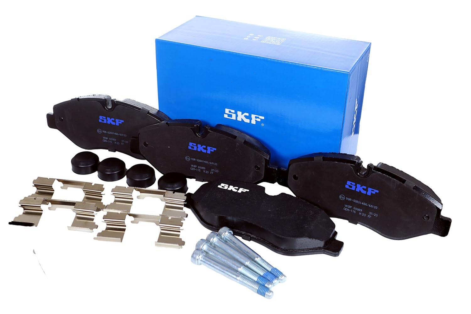 Skf Vkbp 80089 Kit Pastiglie Freno, Freno A Disco-image