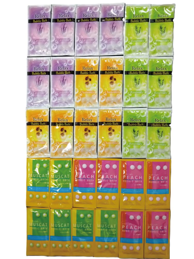 Amazon | バブルバス（泡風呂）30個セット 詰め合わせ 入浴剤/保湿