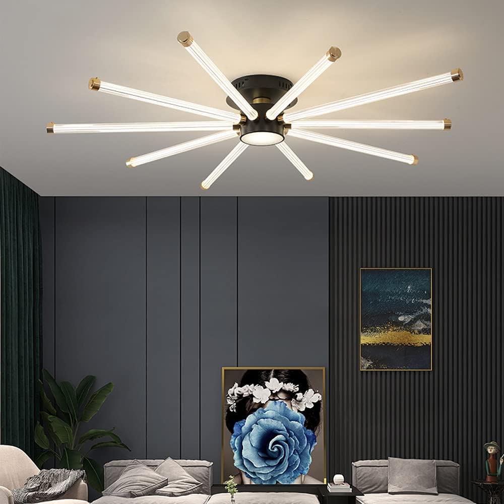Chandelier LED salon moderne pour sublimer l'ambiance de votre salle à manger