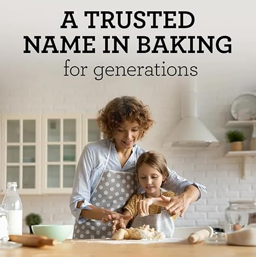 Miniatura 4 de Rumford - Polvo de hornear de doble efecto, 4 onzas, sin aluminio, para una textura ligera y esponjosa con cuchara moofin Golden SS, polvo de