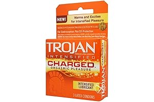 Trojan G-Spot HyperCharged Condoms: Enhance Sexual Pleasure