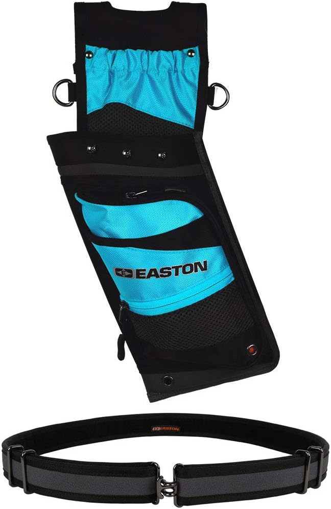 Easton Deluxe Field Quiver w/Belt RH Teal Sports & Outdoors