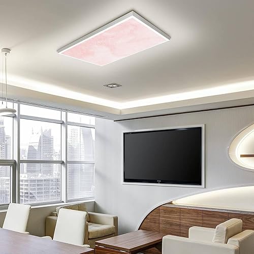 Miniatura 5 de Cubiertas decorativas fluorescentes para luces de techo, paquete de 6 unidades, hermoso paisaje de cielo al atardecer, cubiertas de luz fluorescente