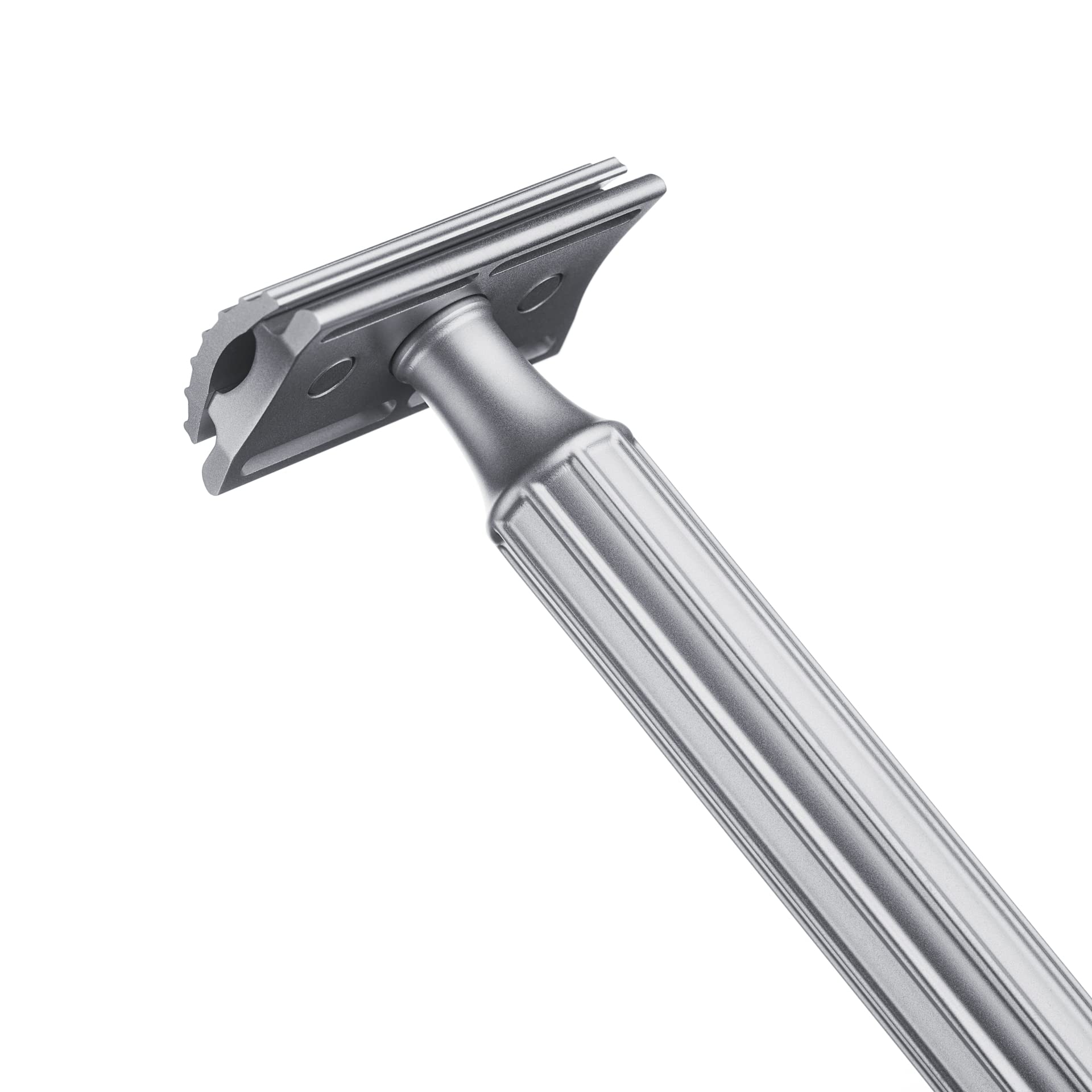 Titanium Rasierhobel – Präzisionsrasierer aus massivem Titan – Gewinner German Design Award 2022 – CNC‑gefräst & handpoliert –Made for Design Lovers