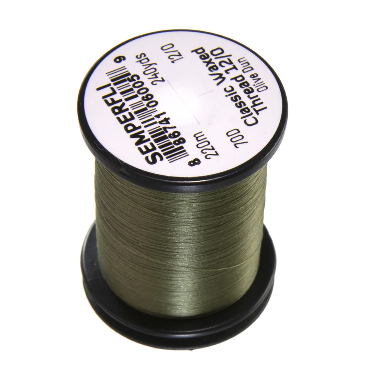 Semperfry Classic Waxed Thread 12/0 Olive Dan — image 1
