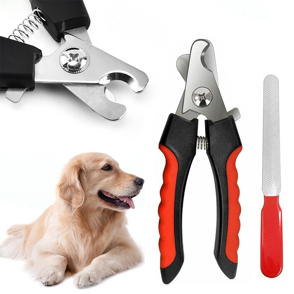 THE DDS STORE Dog Nail Clippers,Professional Pet Nail Clipper&Trimmers With Safety Guard To Avoid Over Cutting,Grooming Razor With Nail File For Medium And Large Dog And Cat (B0C9Q3G1CG) Amazon Price History, Amazon Price Tracker