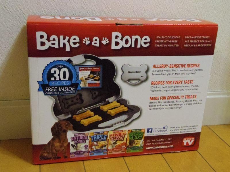 激レア　新品　犬のおやつメーカーBake a Bone　骨型　レシピブックレット Amazon.co.jp: 犬のおやつメーカーBake a Bone 骨型 レシピ
